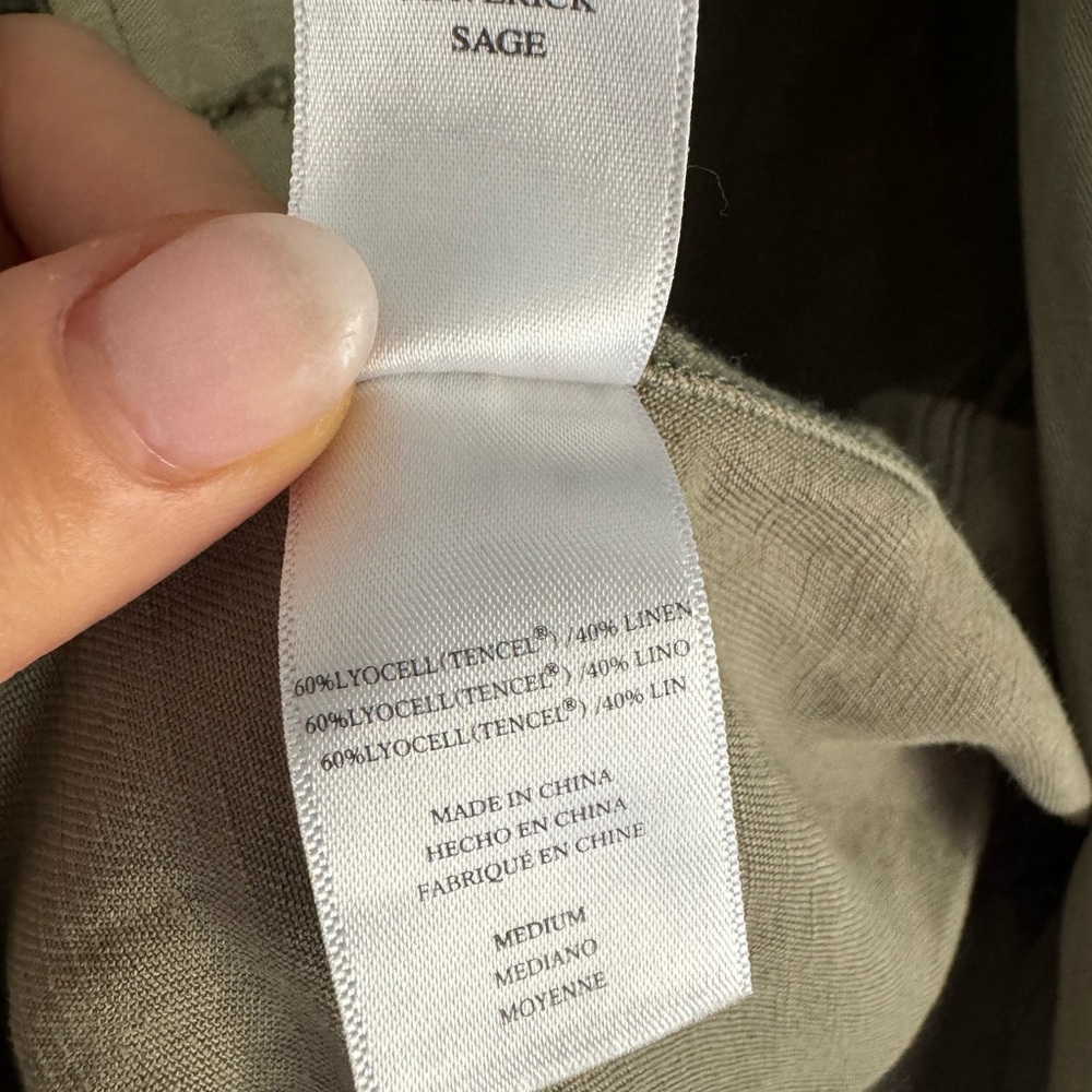 RAILS Rowens military style jacket Sage Sz M - Picture 11 of 14